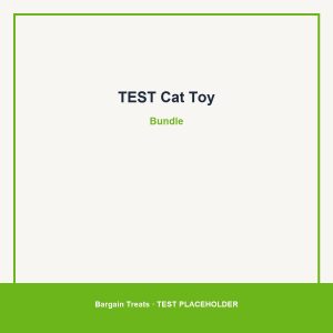 Neutral brand-colour placeholder for TEST Cat Toy — test catalogue only, not a real product photo